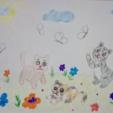 Анна Дмитриевна Щепочкина в конкурсе «Замурчательные рисунки»