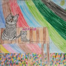 Александра Дмитриевна Петухова в конкурсе «Замурчательные рисунки»