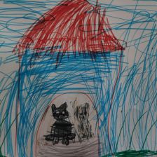 Эрика Эльмировна Султанова в конкурсе «Замурчательные рисунки»