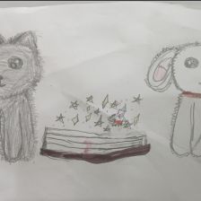 Аня Михайловна Чиркова в конкурсе «Замурчательные рисунки»