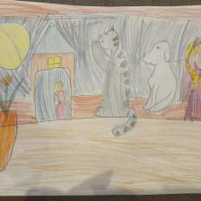 Александра Васильевна Капустина в конкурсе «Замурчательные рисунки»