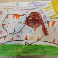 Виктория Михайловна Кожевникова в конкурсе «Замурчательные рисунки»