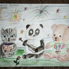 Варвара Дмитриевна Кривоножкина в конкурсе «Замурчательные рисунки»