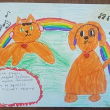 Лиза Александровна Никитенко в конкурсе «Замурчательные рисунки»