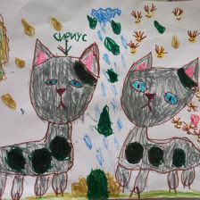 Юля Пехтелева в конкурсе «Замурчательные рисунки»