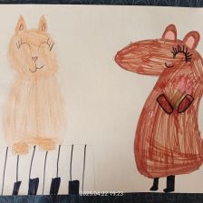 Кира Алексеевна Шумкова в конкурсе «Замурчательные рисунки»