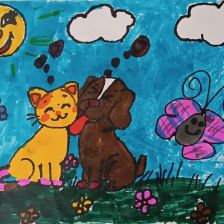 Татьяна Антоновна Комарова в конкурсе «Замурчательные рисунки»