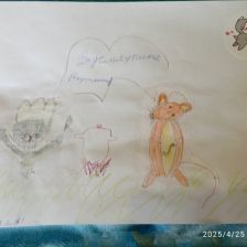 Вика Петрова в конкурсе «Замурчательные рисунки»