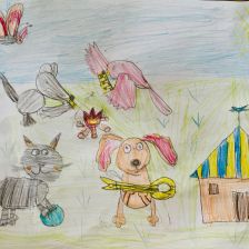 Анна Витальевна Дмитрова в конкурсе «Замурчательные рисунки»