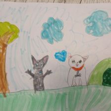 АЛИСА СЕРГЕЕВНА БОГДАНОВА в конкурсе «Замурчательные рисунки»