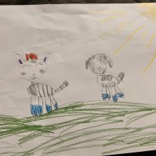 Деля в конкурсе «Замурчательные рисунки»