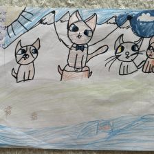 Анна Александровна Севостьянова в конкурсе «Замурчательные рисунки»