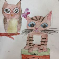 Софья Никитична Чадина в конкурсе «Замурчательные рисунки»