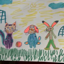 Егор Александрович Сназинов в конкурсе «Замурчательные рисунки»