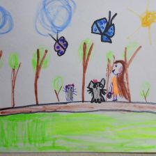 Алёна Константиновна Прокопьева в конкурсе «Замурчательные рисунки»