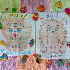 Александра Алексеевна Дорофеева в конкурсе «Замурчательные рисунки»