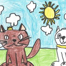 Дима Александрович Тодосейчук в конкурсе «Замурчательные рисунки»