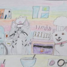 Карина Александровна Кузяева в конкурсе «Замурчательные рисунки»