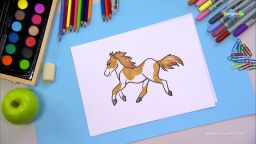 Как нарисовать лошадь