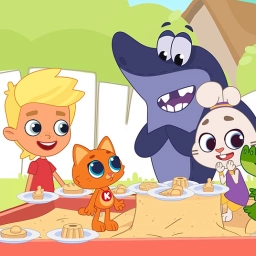 Котёнок Кнопа и его друзья