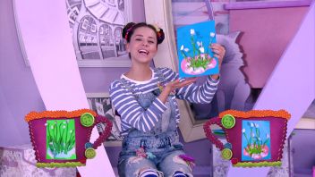 Мастерская УМЕЛЫЕ РУЧКИ. Картина с подснежниками. Выпуск 203