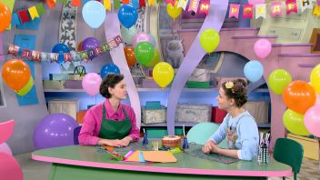 Мастерская УМЕЛЫЕ РУЧКИ к юбилею канала «Карусель». Выпуск 249. Игра «Весёлая карусель»