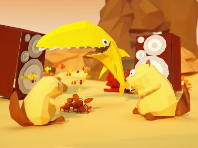 Весеннее оформление эфира