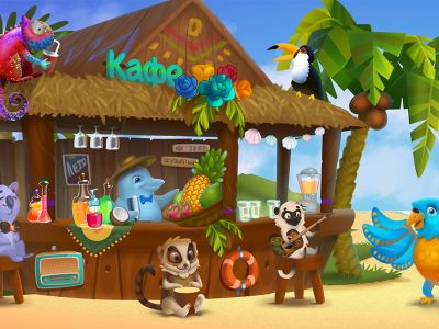 Новая игра «Музыкальный пляж»