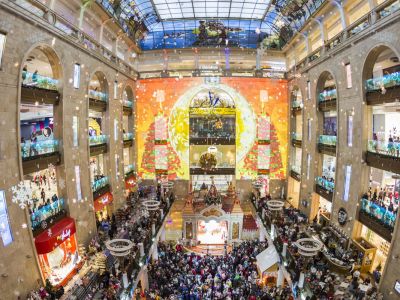 Главный Дед Мороз страны посетил «Центральный Детский Магазин на Лубянке»