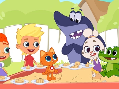 Котёнок Кнопа и его друзья