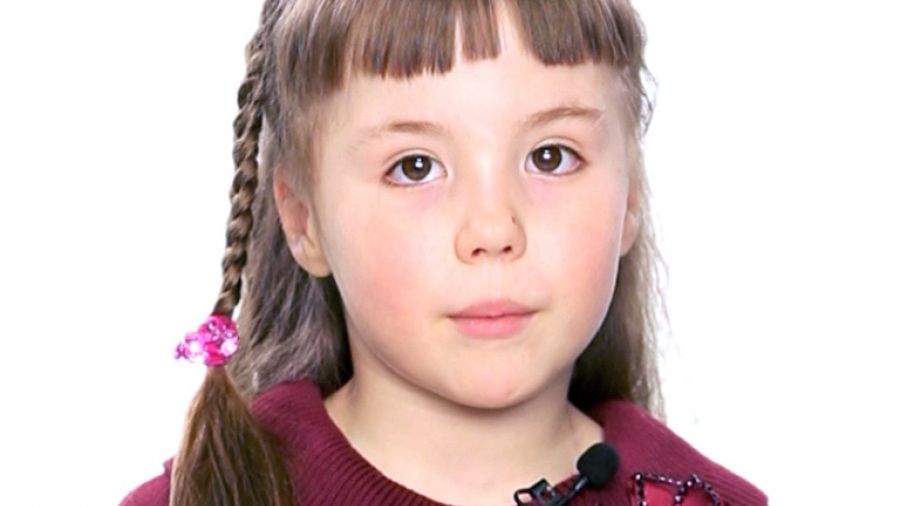 Акция «Спасибо за победу». Аня Козлова, 5 лет