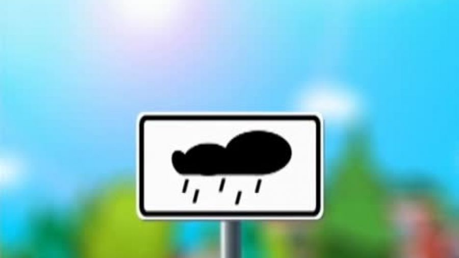 Знак «Влажное покрытие»