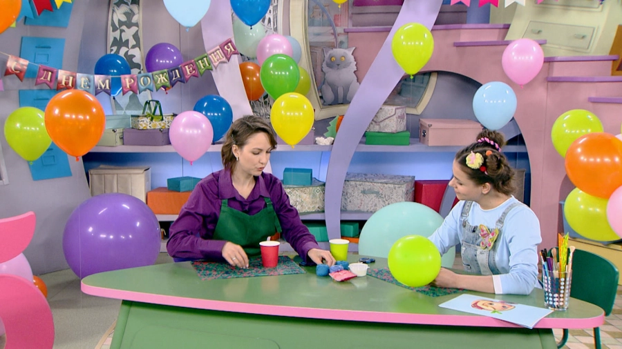 Мастерская УМЕЛЫЕ РУЧКИ к юбилею канала «Карусель». Выпуск 251. Игра «Земной шар»