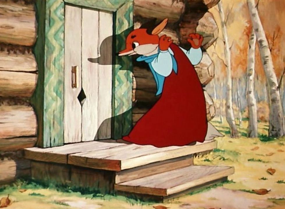Лиса и кот мультфильм