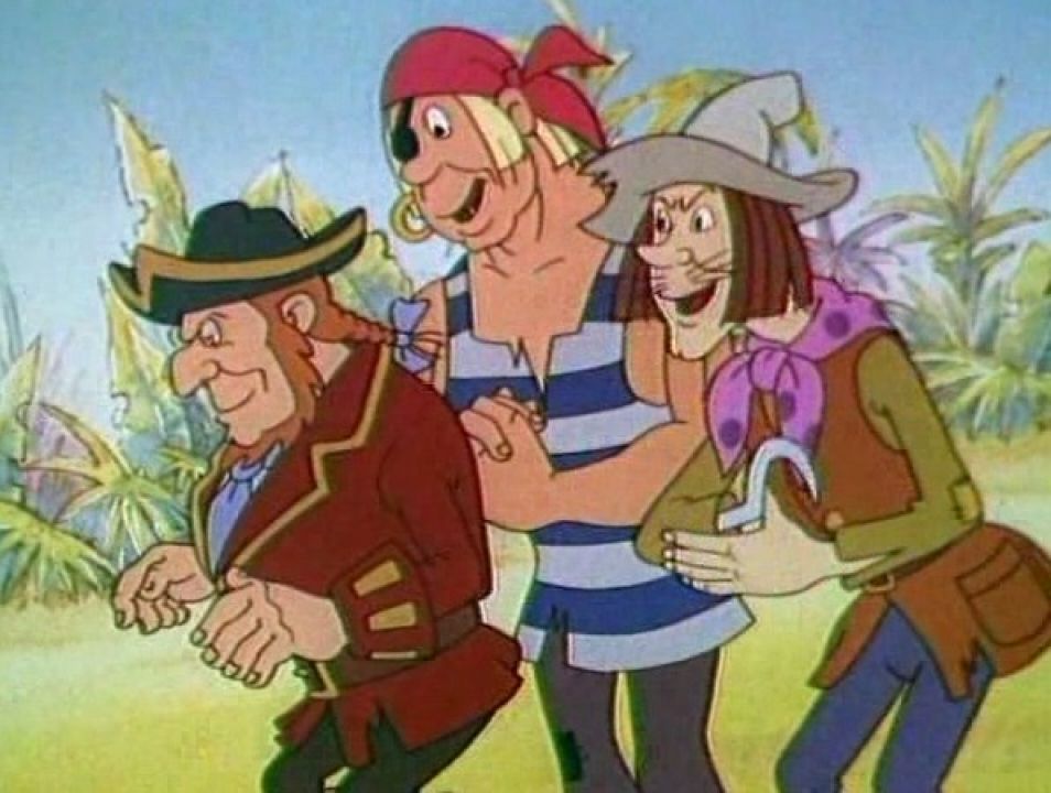 Трое на острове. Трое на острове 1986. Трое на острове мультфильм. Трое на острове мультфильм 1986. Губарев трое на острове мультфильм.