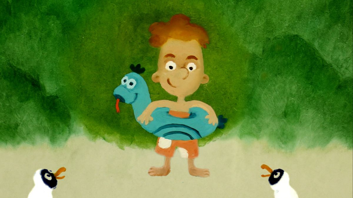 Мультик «Урок плавания» – детские мультфильмы на канале Карусель