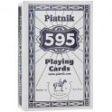 Профессиональные игральные карты "Бридж "595"", цвет: синий, 55 листов