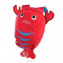 Детский рюкзак для бассейна и пляжа Trunki "Лобстер", цвет: красный, голубой, 7,5 л