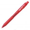 Шар.ручка авт. красный стержень 1.0 мм трехгран.корпус, в блистере