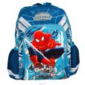 Рюкзак школьный Kinderline "Spider-man Classic", цвет: синий, красный, белый. SMCB-MT1-988M