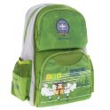Рюкзак школьный Tiger Family "My Collection", цвет: зеленый, серый