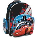 Рюкзак школьный "Cars", цвет: черный, голубой, красный. CRCB-MT1-9621