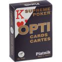 Профессиональные игральные карты Piatnik "Opti Poker", цвет: синий, 55 листов