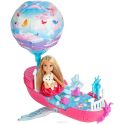 Barbie Игровой набор с мини-куклой Волшебная лодка
