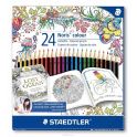 Staedtler Набор цветных карандашей Noris Colour Johanna Basford 24 цвета