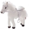 Gotz Транспорт для кукол Лошадь с седлом и уздечкой цвет белый
