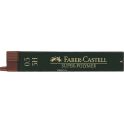 Faber-Castell Грифель для механического карандаша Superpolymer 3H 0,5 мм 12 шт