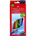 Faber-Castell Набор цветных карандашей Eco с точилкой 12 шт