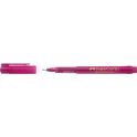 Faber-Castell Ручка капиллярная Broadpen 1554 цвет чернил розовый