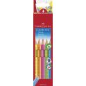 Faber-Castell Набор цветных неоновых карандашей Jumbo Grip 5 шт